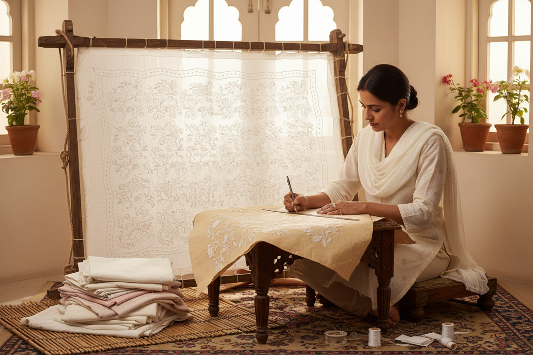 From Sketch to Stitch: How We Design at Swarn New Delhi