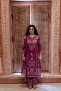Soft Cotton Digital Printed Kurta with Mul Mul Dupatta & Hand Embroidery – 3 piece